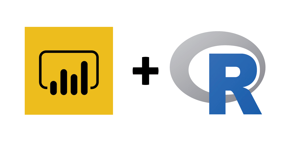 PowerBI + R logo