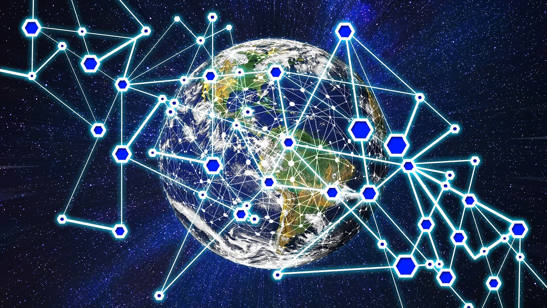 Globe and network