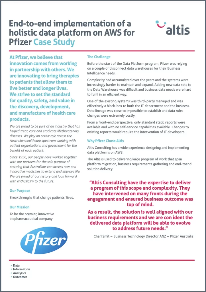 pfizer case study